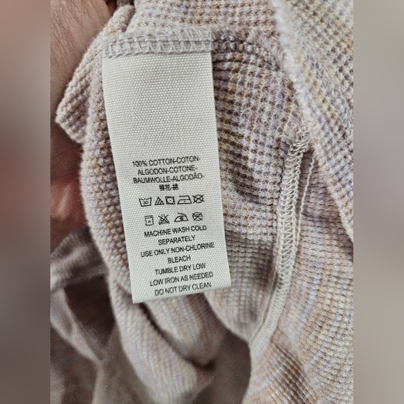 We The Free Coastline Henley Peplum Top - Picture 7 of 9